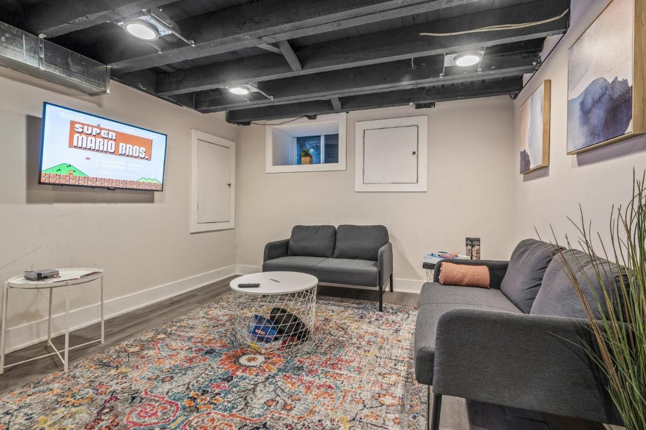 Kid-Friendly Fishtown Family Retreat With Game Room フィラデルフィア エクステリア 写真